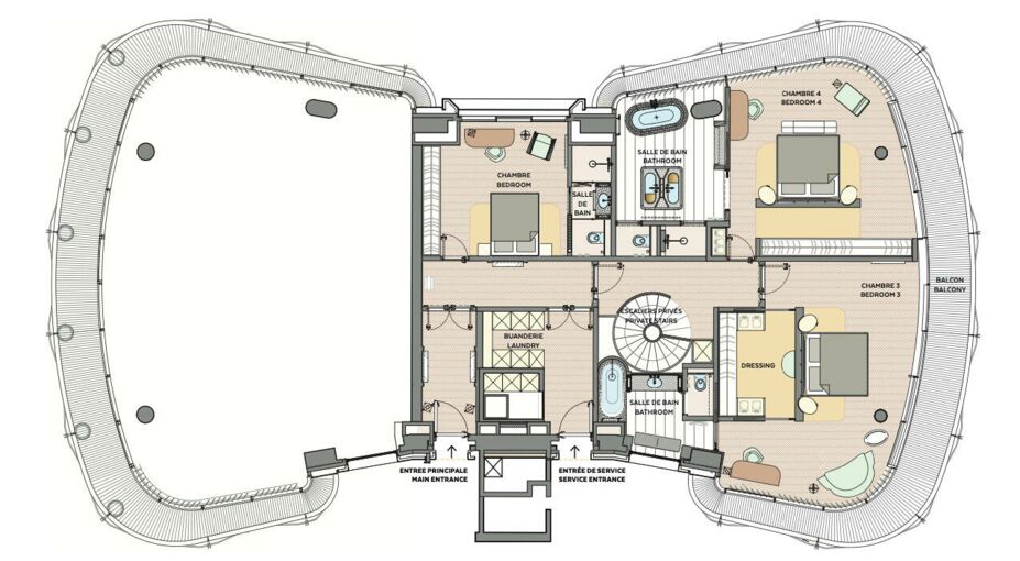 MAGNIFICENT DUPLEX AT ONE MONTE-CARLO E1